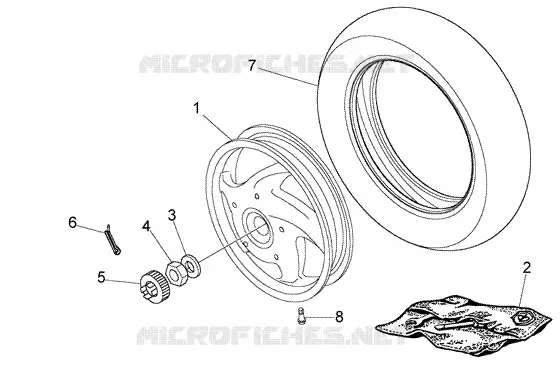 Rear wheel