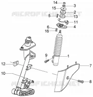 Front damper cover