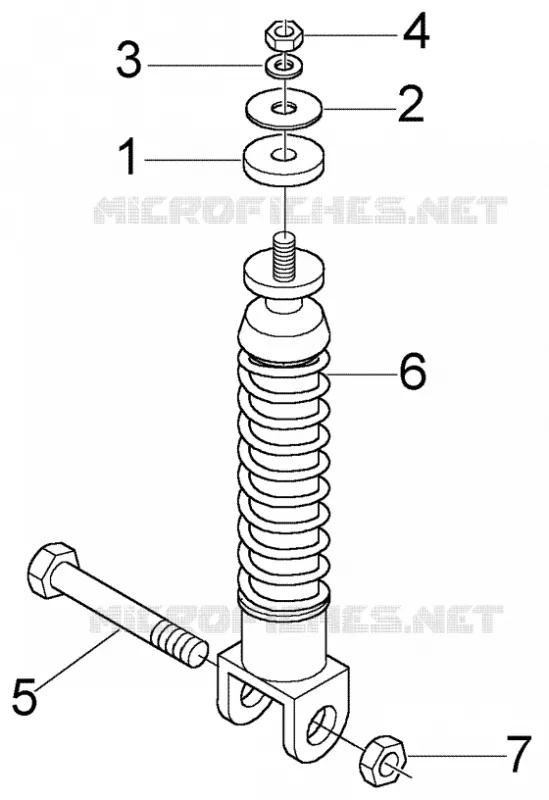 Rear damper