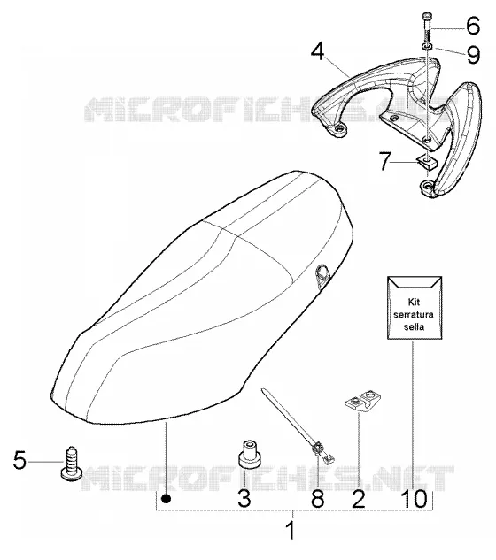 Selle-porta-bagages
