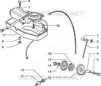 Bequille electrique