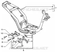 Chassis - bequille