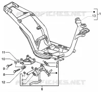 Chassis-bequille