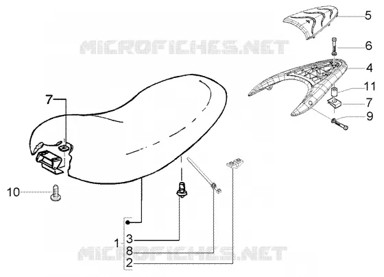 Selle - porta-bagages