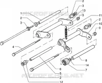 Bras oscillant