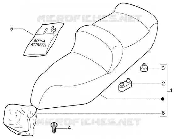 SELLE-TROUSSE D'OUTILIS
