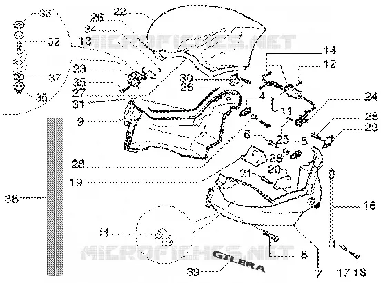 Logement porte-casque