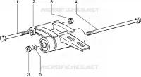 Swinging arm