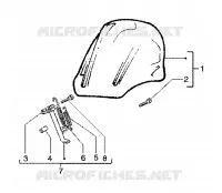 Windshield kit-stand kit