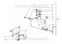 Oil mix tank-degaser
