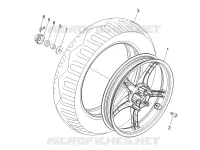 Roue arrière