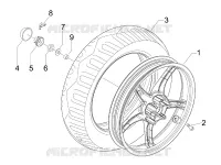 Roue arrière
