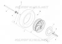 Roue AV nue