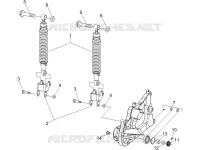 Suspension arrière - Amortisseur/s