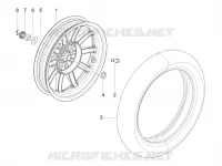 Roue arrière