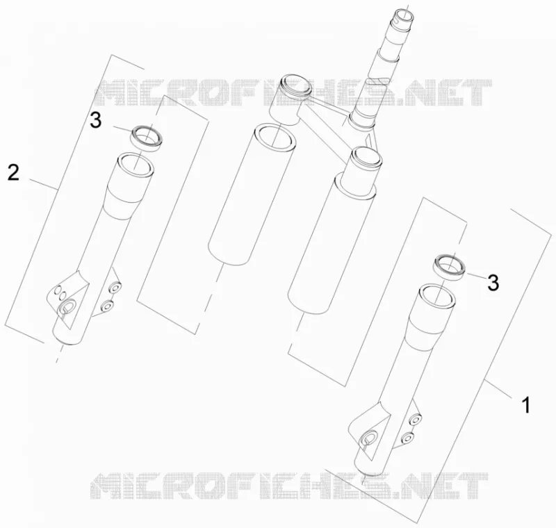 Composants de la fourche (Wuxi Top)