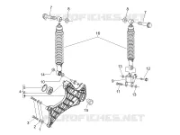 Suspension arrière - Amortisseur/s