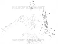 Suspension arrière - Amortisseur/s
