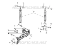 Suspension arrière - Amortisseur/s