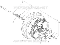 Roue avant