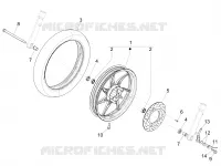 Roue avant