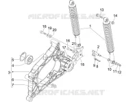Suspension arrière - Amortisseur/s