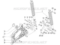 Suspension arrière - Amortisseur/s