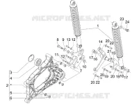 Suspension arrière - Amortisseur/s