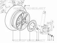Roue arrière