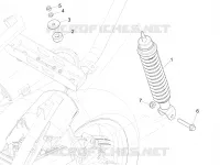 Suspension arrière - Amortisseur/s
