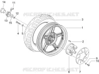 Roue arrière
