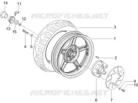 Roue arrière