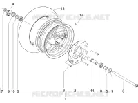 Roue avant