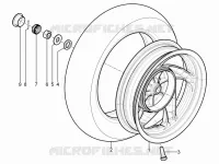 Roue arrière