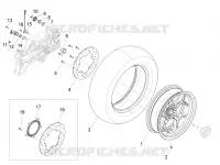 Roue arrière