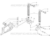Suspension arrière - Amortisseur/s