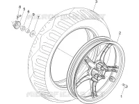 Roue arrière