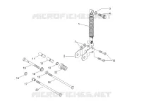 Suspension arrière - Amortisseur/s
