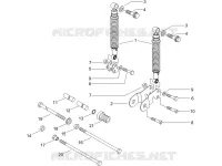 Suspension arrière - Amortisseur/s