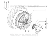 Roue arrière