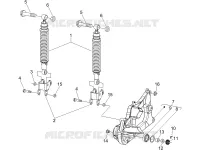 Suspension arrière - Amortisseur/s