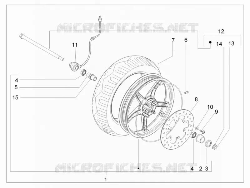 Roue avant
