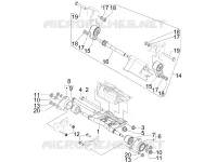 Bras oscillant