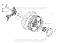 Roue arrière