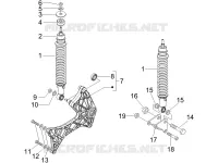 Suspension arrière - Amortisseur/s