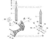 Suspension arrière - Amortisseur/s