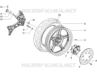 Roue arrière