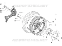 Roue arrière