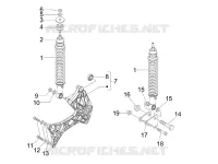 Suspension arrière - Amortisseur/s