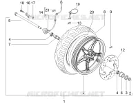 Roue avant